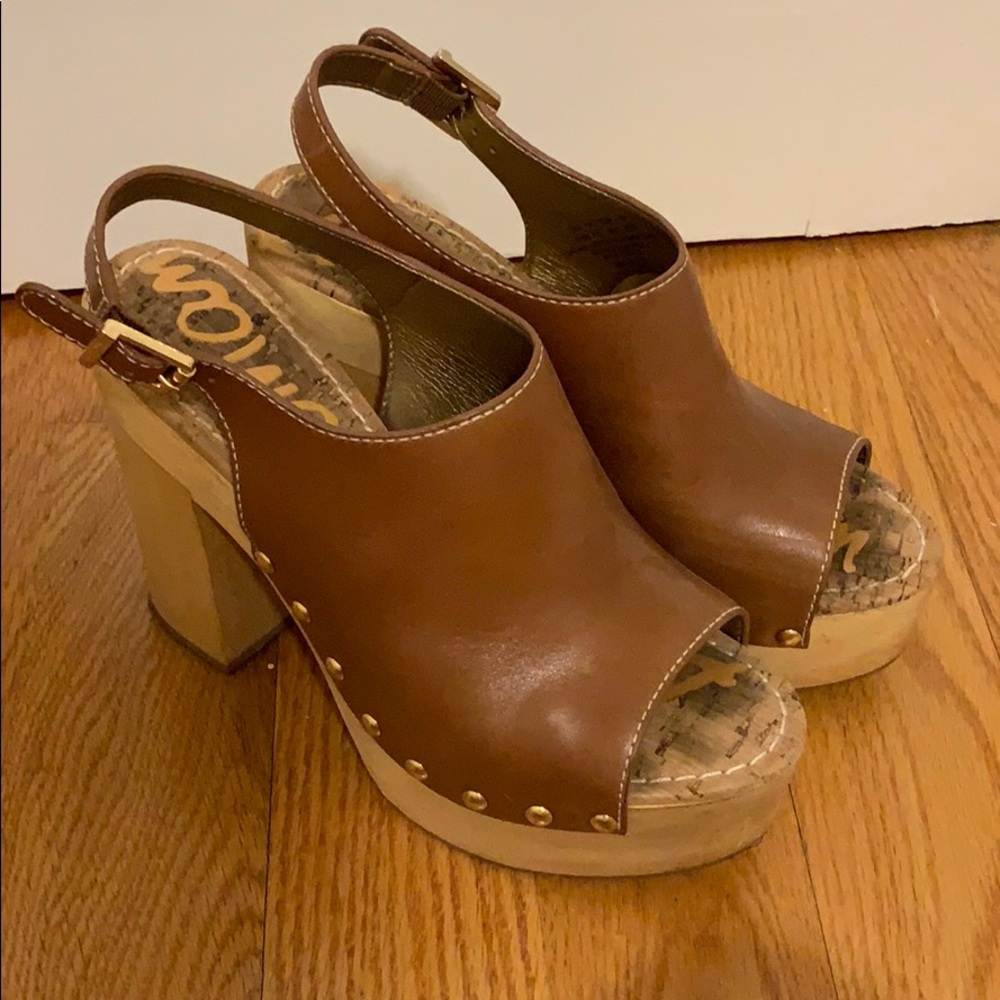 Sam Edelman Wooden Heels